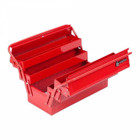 products/Ящик инструментальный, 5 отсеков, раскладной, красный МАСТАК 510-05420R