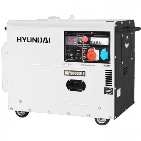 products/Генератор дизельный Hyundai DHY 8000SE-3