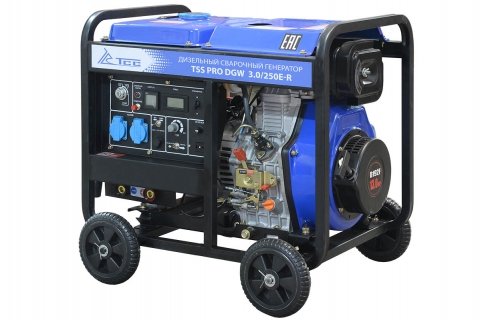 products/Дизельный сварочный генератор TSS PRO DGW 3.0/250E-R, арт. 022833