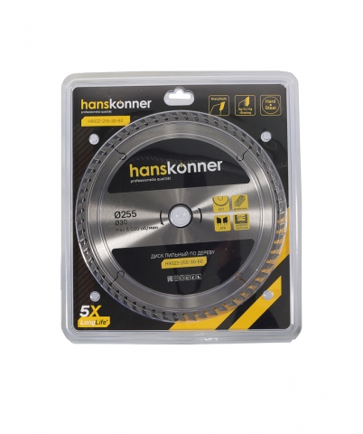 products/Диск пильный Hanskonner H9022-255-30-60