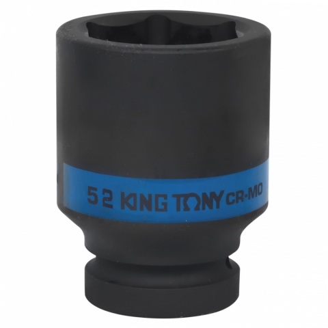 products/Головка торцевая ударная глубокая шестигранная 1", 52 мм KING TONY 843552M