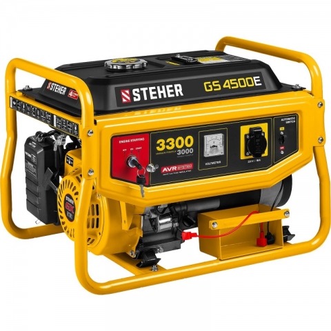 products/Бензиновый генератор STEHER GS-4500Е