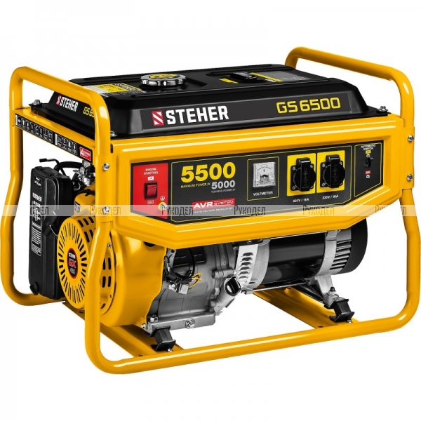 Генератор бензиновый STEHER GS-6500