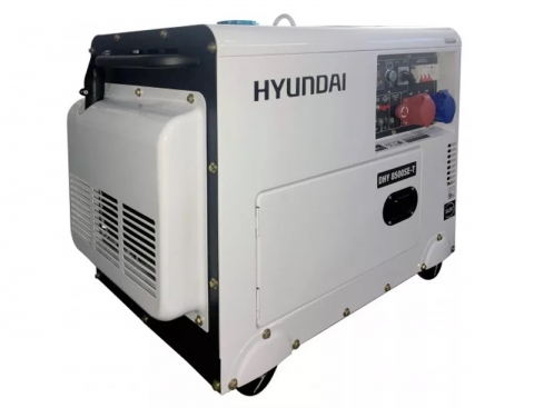 products/Дизельный генератор HYUNDAI DHY 8500SE-T