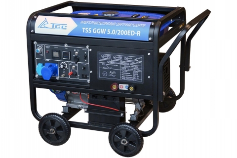 products/Инверторный бензиновый сварочный генератор TSS GGW 5.0/200ED-R, арт. 022957