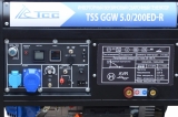 Инверторный бензиновый сварочный генератор TSS GGW 5.0/200ED-R, арт. 022957