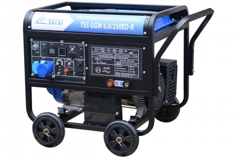 products/Инверторный бензиновый сварочный генератор TSS GGW 6.0/250ED-R, арт. 022959