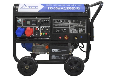 products/Инверторный бензиновый сварочный генератор TSS GGW 6.0/250ED-R3, арт.026495