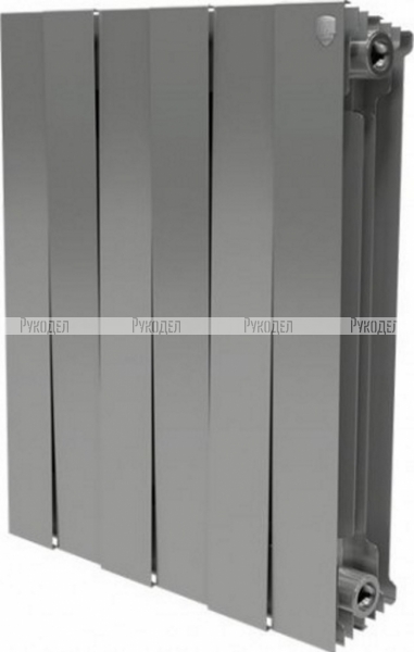 Радиатор Royal Thermo PianoForte 500 new/Silver Satin - 6 секц.НС-1176340