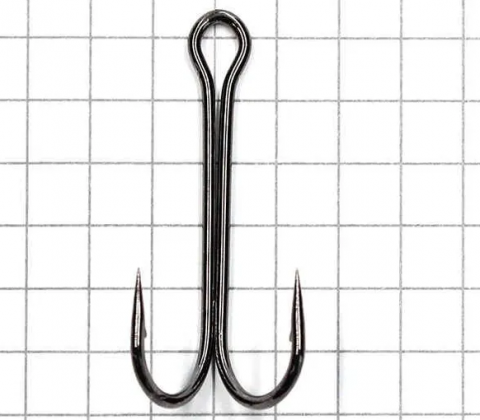 products/Крючок Namazu «Double Hook Long», размер 2/0 (INT), цвет BN, двойник (50 шт.)N-HDL2/0BN