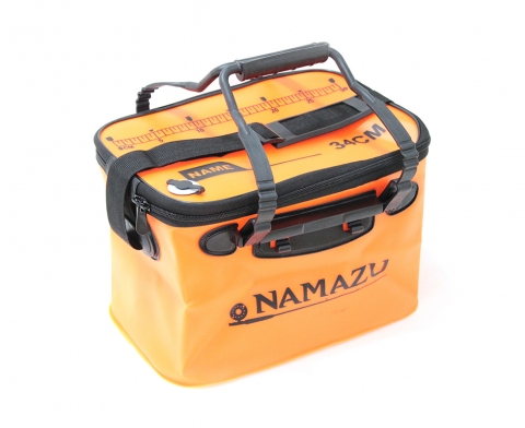 products/N-BOX19 Сумка-кан Namazu складная с 2 ручками, размер 50*28*28, материал ПВХ, цвет оранж.