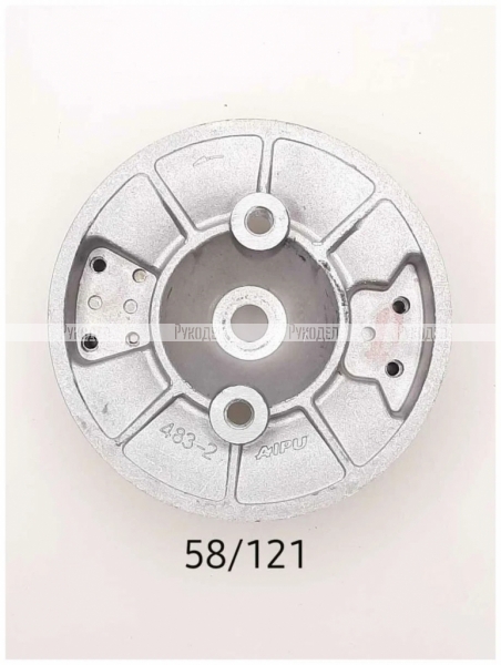 Маховик для TR-1300-1900(B8) TPW, GGT-1300-1900T/S, MP-25 61/58/121