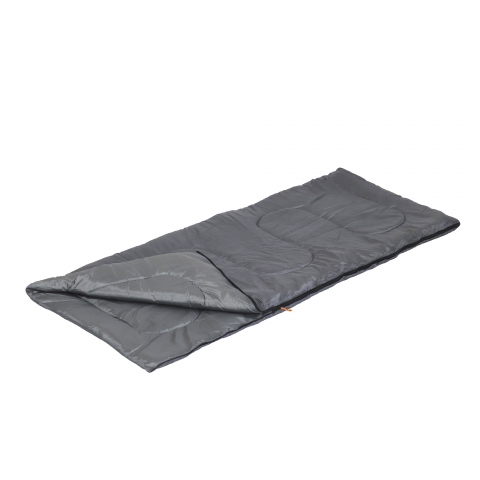 products/PF-SB-38 Спальный мешок-одеяло  "СЛЕДОПЫТ - Pioneer", 180х73 см., до +10С, 1,5 х слойный, цв.темно-серый