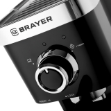 Кофеварка рожковая BRAYER BR1100, черная