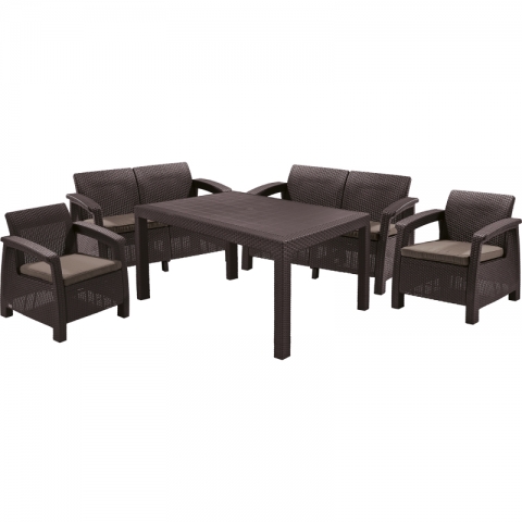 products/Комплект мебели Keter Corfu Fiesta коричневый (17198008), 258945