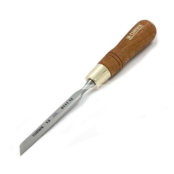 Косая правая стамеска с ручкой NAREX WOOD LINE PLUS 12 мм 811112