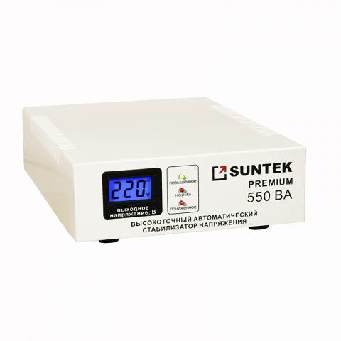 products/Электромеханический стабилизатор напряжения SUNTEK 550 Premium 220/110 120-285В, 550 Premium