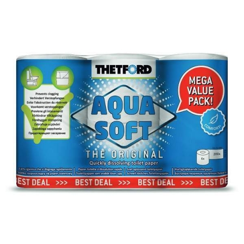 products/Туалетная бумага Thetford для биотуалетов AQUA SOFT 10 6 рул 202241
