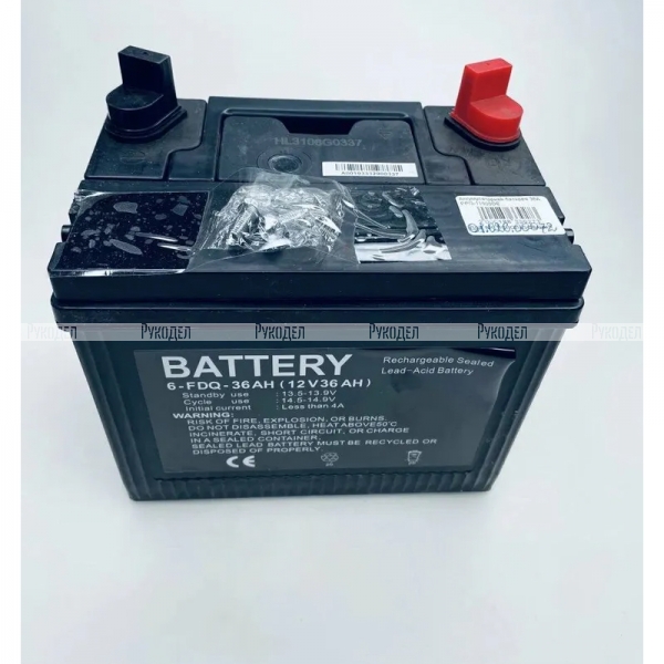 Аккумуляторная батарея 36A для генератора Carver PPG-11000DE, 01.026.00072