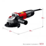 ЗУБР УШМ 115 мм, 800 Вт, компакт арт. УШМ-115-805