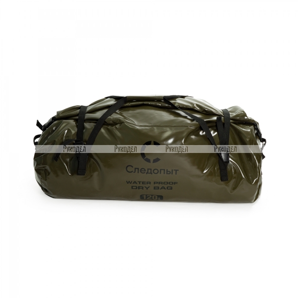 Гермосумка "СЛЕДОПЫТ - Dry Bag Pear", 120 л, цв. хаки/20/10/, PF-DBP-120Н
