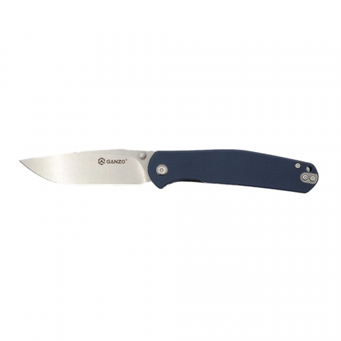 products/Нож складной Следопыт "Ganzo" с клипсой, дл.клинка 89 мм, сталь 8CR14, цв. серый, G6804-GY